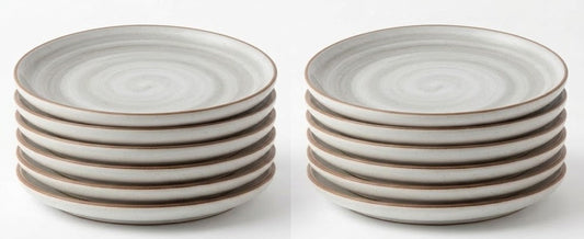 Pack x12 Plato Tendido Artisan Corona Grande
