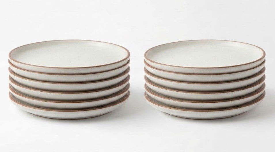 Pack x12 Plato Tendido Artisan Corona Mediano