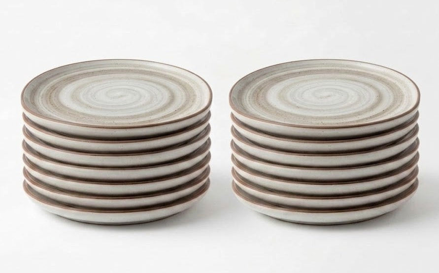 Pack x12 Plato Tendido Artisan Corona Mediano