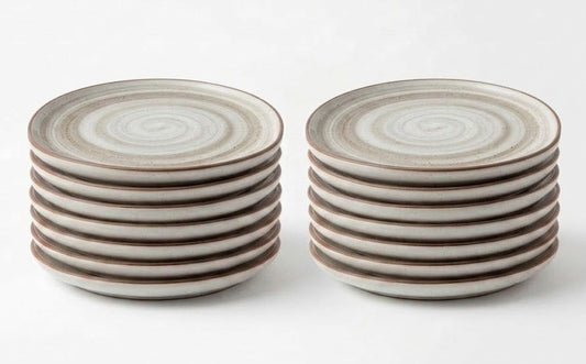 Pack x12 Plato Tendido Artisan Corona Mediano
