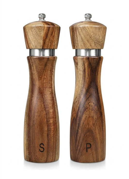 Set x2 Molinillo Acacia