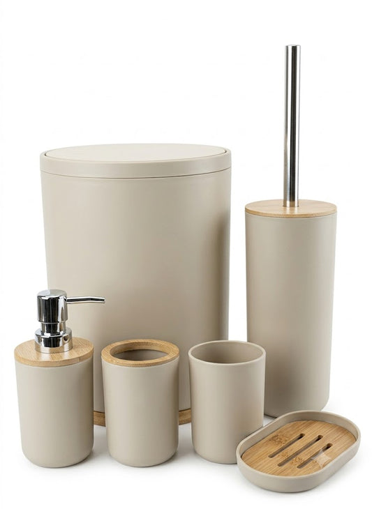 Set de Baño Essentials Bambú